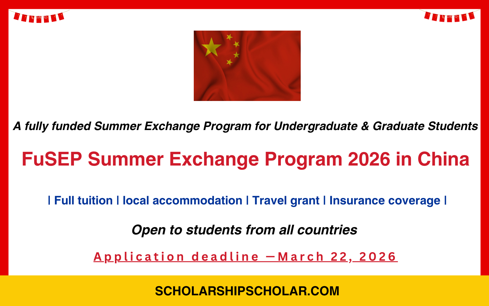 FuSEP Summer Exchange Program 2026