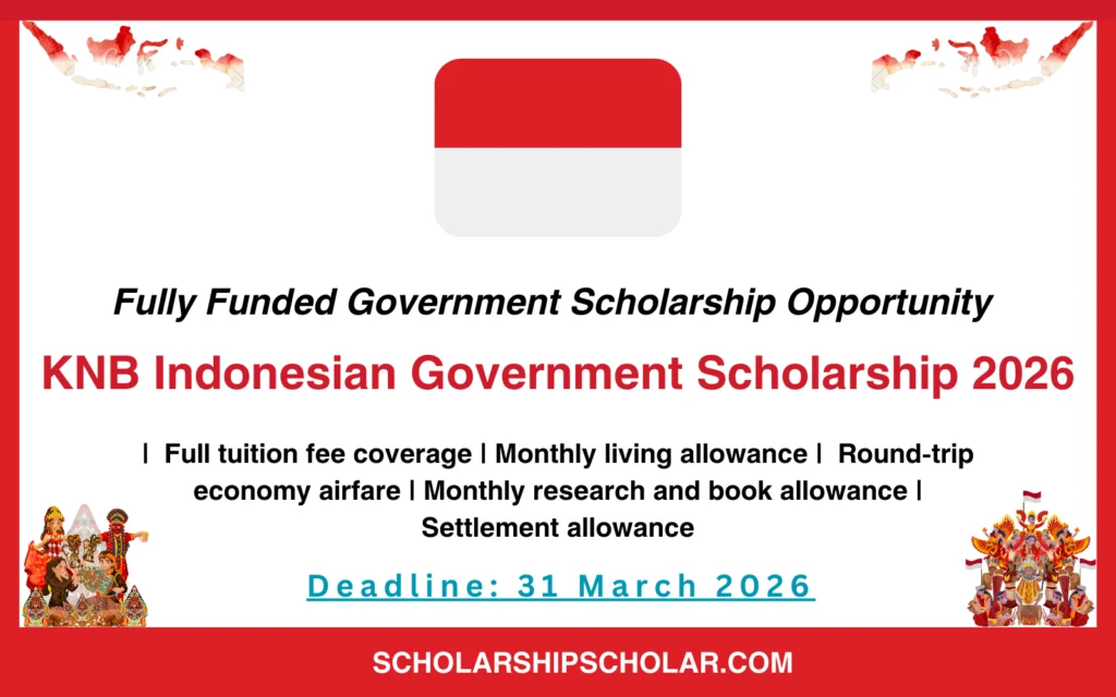 KNB Indonesian Government Scholarship 2026 