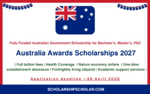 Australia Awards Scholarships 2027