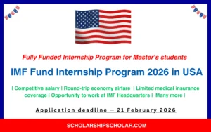 IMF Fund Internship Program 2026