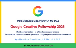 Google Creative Fellowship 2026