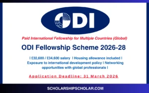 ODI Fellowship Scheme 2026